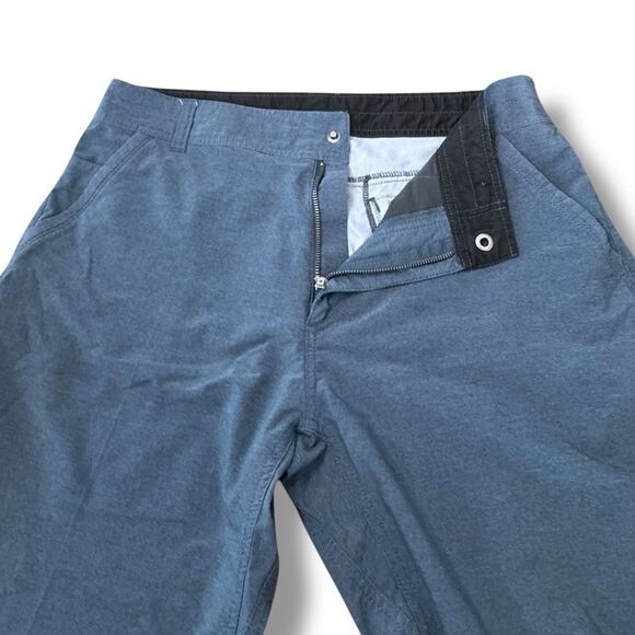 KUHL Shift Amphibia 5129 Hiking Outdoor Gray Blue Shorts Quick Dry Men’s Sz 36 - Picture 7 of 12